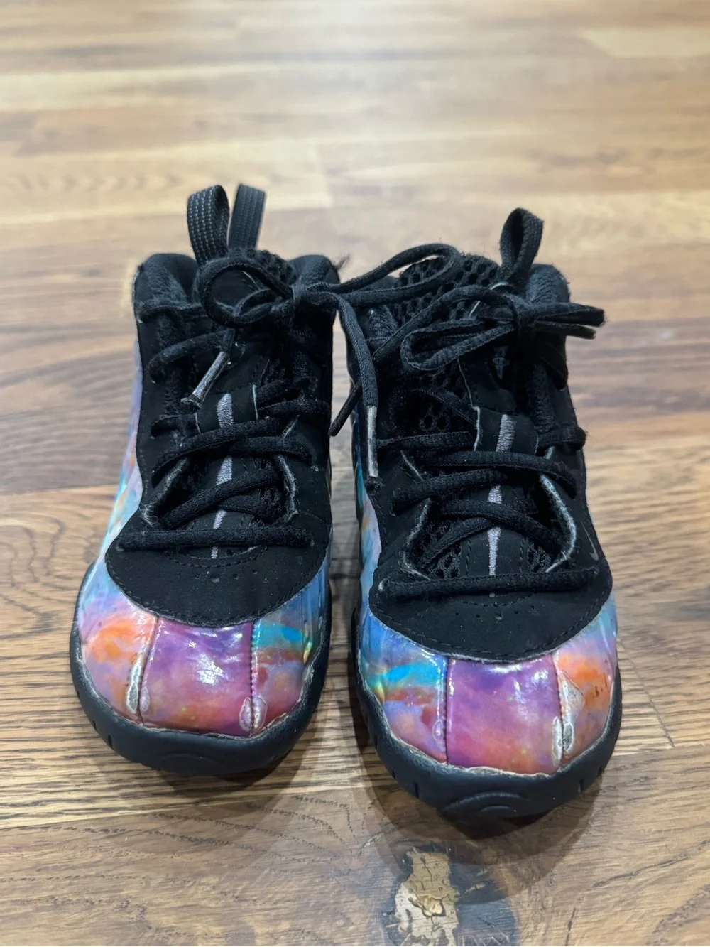 Nike Little Posite One XX “Big Bang” Shoes Toddler 5C DA4161-800 Foamposite